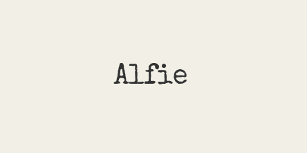 Alfie